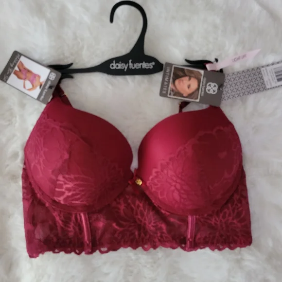 DAISY FUENTES BRAND NEW MATCHING BRA SET LIGHT LIFT SIZE 36C/L - Picture 3 of 9